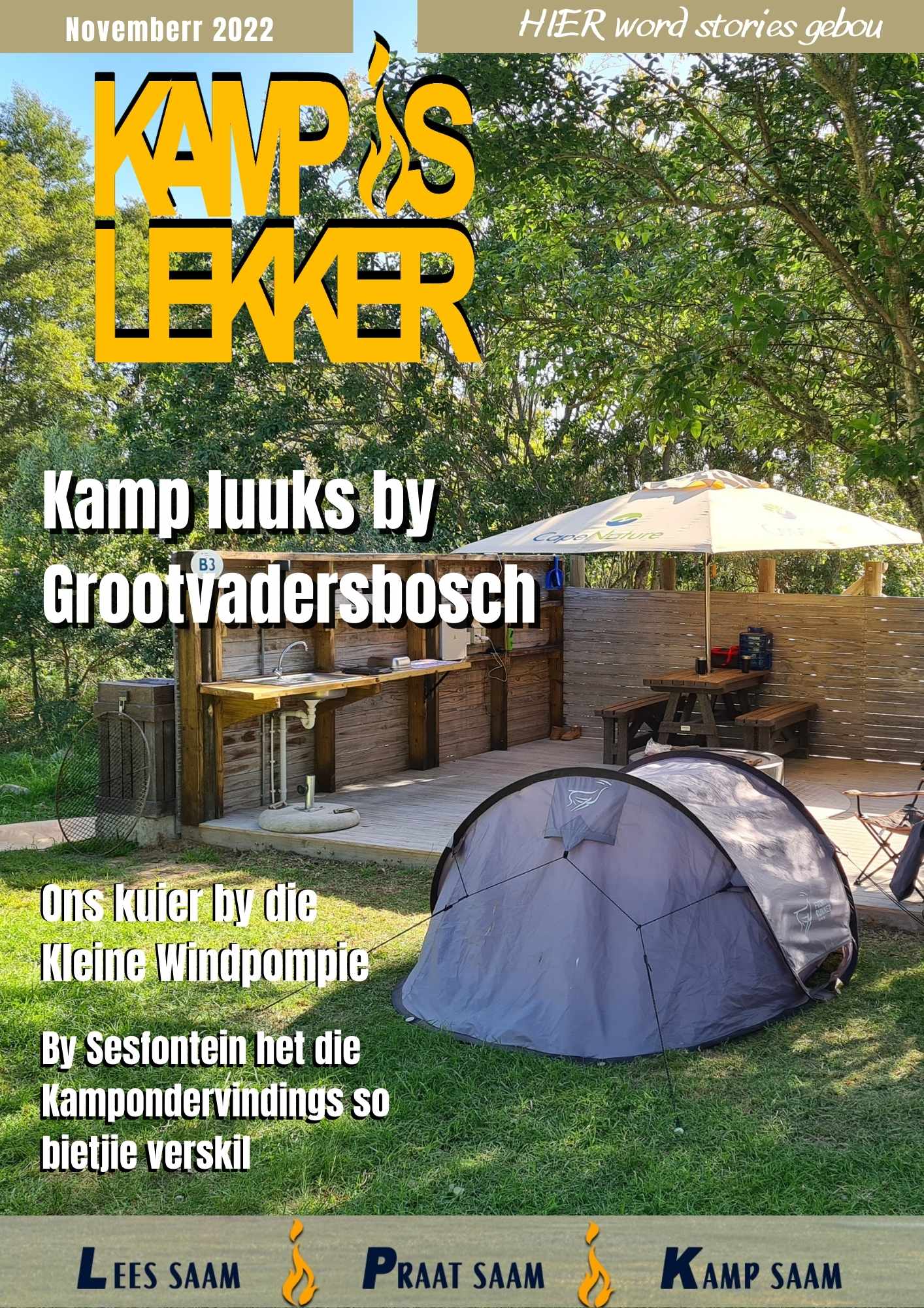 Kamp is Lekker Tydskrif November 2022