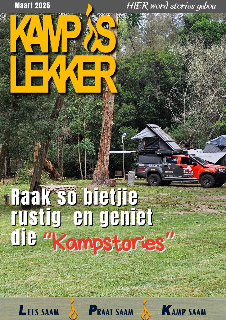 Kamp is Lekker Tydskrif Maart 2025